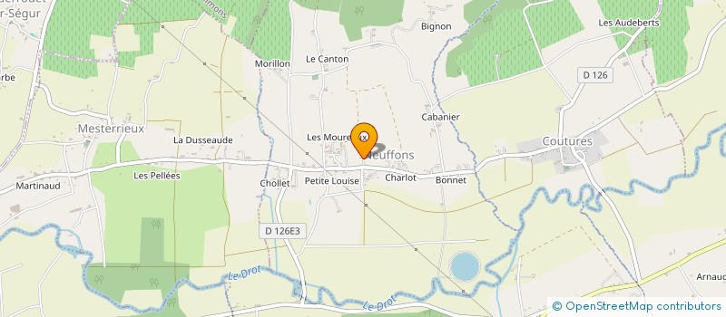 localisation de l'entreprise MADAME LAURENCE TISNE  NEUFFONS