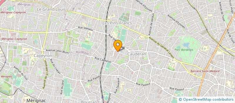 localisation de l'entreprise MADAME LAURENCE TOPIN  BORDEAUX