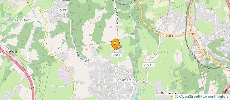 localisation de l'entreprise MADAME LAURENCE TORDJMAN  DOMMARTIN