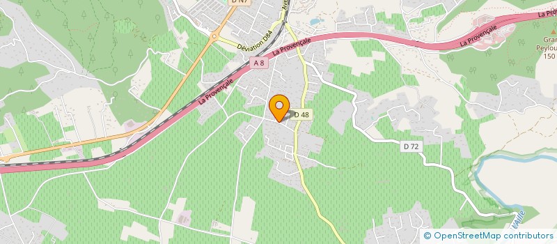 localisation de l'entreprise MADAME LAURENCE TOROSSIAN  VIDAUBAN