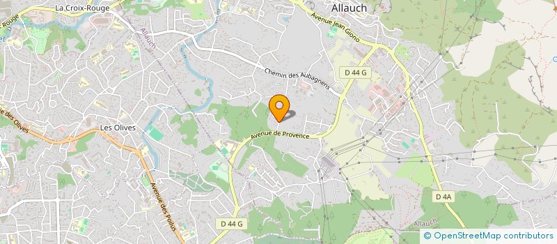 localisation de l'entreprise MADAME LAURENCE TORRENTE  ALLAUCH