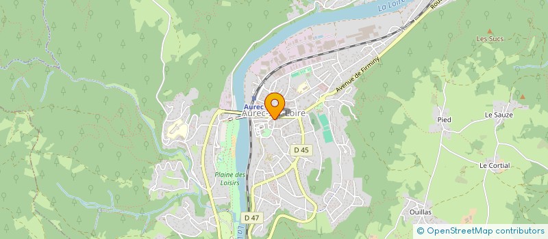 localisation de l'entreprise MADAME LAURENCE TORTI  AUREC SUR LOIRE