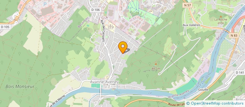 localisation de l'entreprise MADAME LAURENCE TOURNEUX  SAINT-VIT