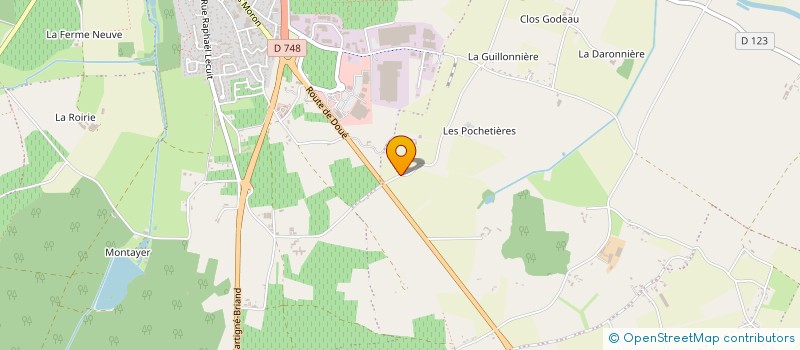 localisation de l'entreprise MADAME LAURENCE TOURRET  LES GARENNES SUR LOIRE