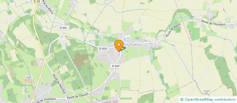 localisation de l'entreprise MADAME LAURENCE VACHEZ  TOUSSIEUX