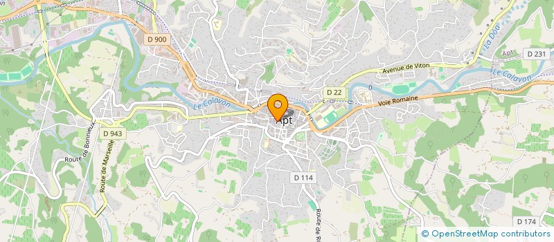 localisation de l'entreprise MADAME LAURENCE VAIDY à APT