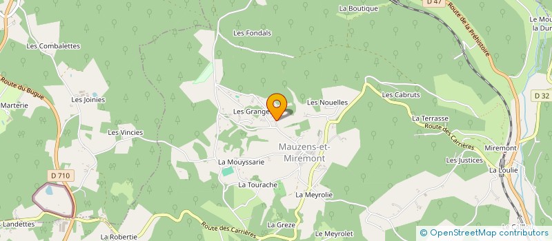 localisation de l'entreprise MADAME LAURENCE VALDMAN à MAUZENS-ET-MIREMONT