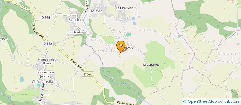 localisation de l'entreprise MADAME LAURENCE VALLIER  SUCCIEU