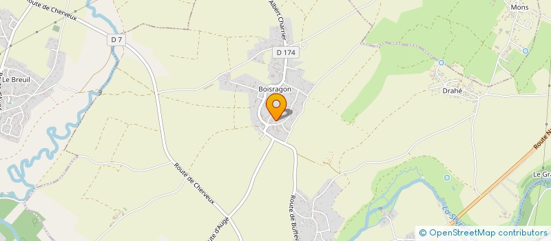 localisation de l'entreprise MADAME LAURENCE VALTON  LA CRECHE