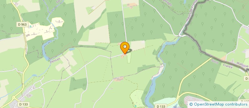 localisation de l'entreprise MADAME LAURENCE VAN HOECKE  FELLERIES