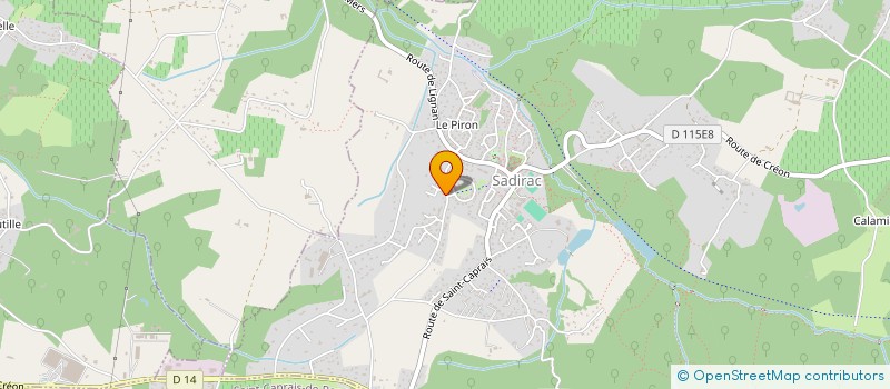 localisation de l'entreprise MADAME LAURENCE VANDENABEELE  LE BARCARES