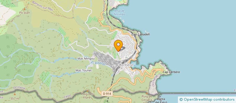 localisation de l'entreprise MADAME LAURENCE VANDENBERGHE  CERBERE