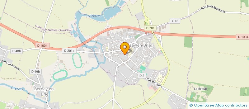 localisation de l'entreprise MADAME LAURENCE VAUTRIN  ROZAY-EN-BRIE