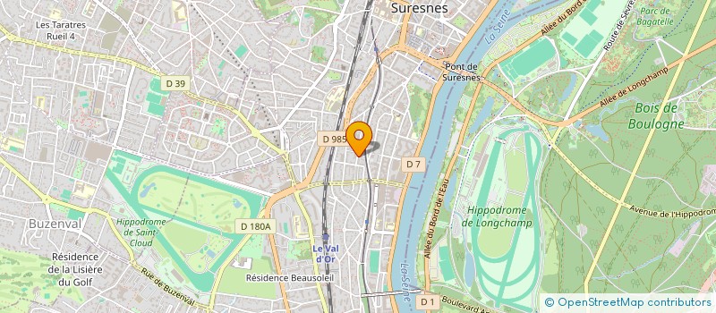 localisation de l'entreprise MADAME LAURENCE VERCKEN DE VREUSCHMEN à SURESNES