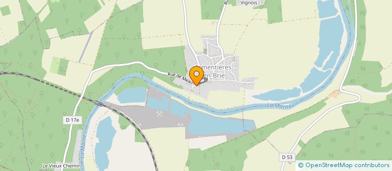 localisation de l'entreprise MADAME LAURENCE VERGET  ARMENTIERES-EN-BRIE