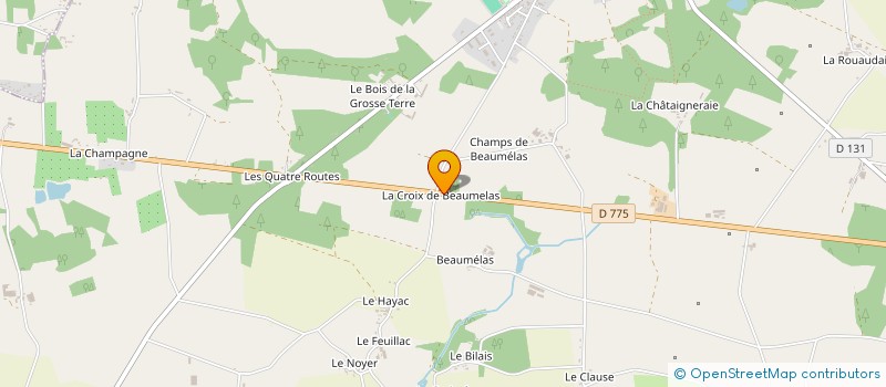 localisation de l'entreprise MADAME LAURENCE VERNIER à AVESSAC