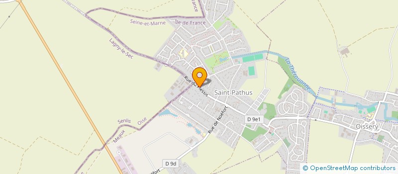 localisation de l'entreprise MADAME LAURENCE VIGIER  SAINT-PATHUS