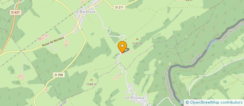 localisation de l'entreprise MADAME LAURENCE VIGNA  LE BARBOUX