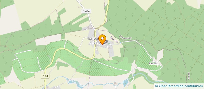 localisation de l'entreprise MADAME LAURENCE VINCENT  LA NEUVILLE-AUX-LARRIS