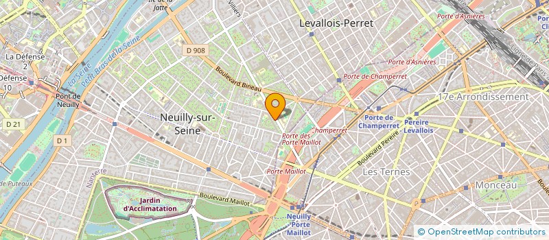 localisation de l'entreprise MADAME LAURENCE VIRGINIE PINSON à NEUILLY-SUR-SEINE