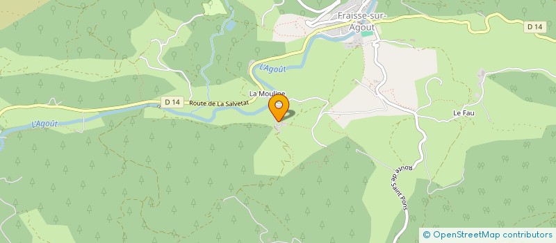 localisation de l'entreprise MADAME LAURENCE VOLFINGER  LE SOULIE