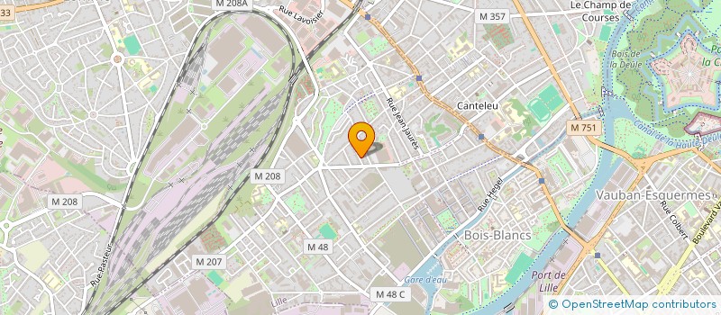 localisation de l'entreprise MADAME LAURENCE WALLERAND à LILLE