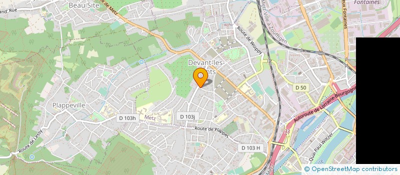 localisation de l'entreprise MADAME LAURENCE WEIL  METZ