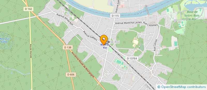 localisation de l'entreprise MADAME LAURENCE WHITEHOUSE à BOIS-LE-ROI
