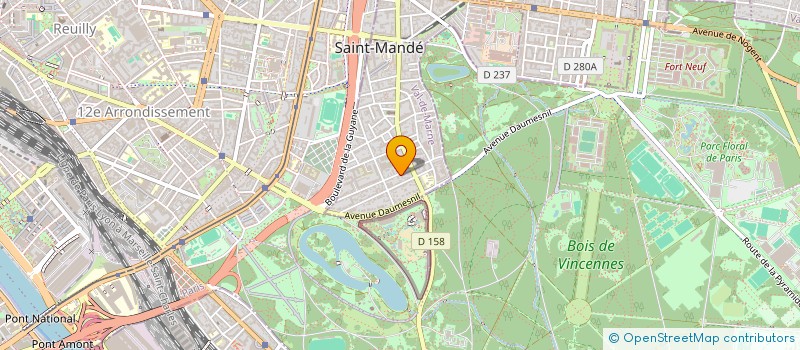 localisation de l'entreprise MADAME LAURENCE WIZMAN  SAINT-MANDE