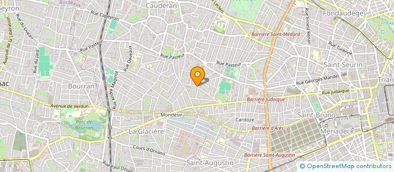 localisation de l'entreprise MADAME LAURENCE YAGHEN-VIAL à BORDEAUX