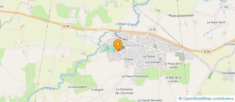 localisation de l'entreprise MADAME LAURENCE YVONNE URVOY  NOUVOITOU