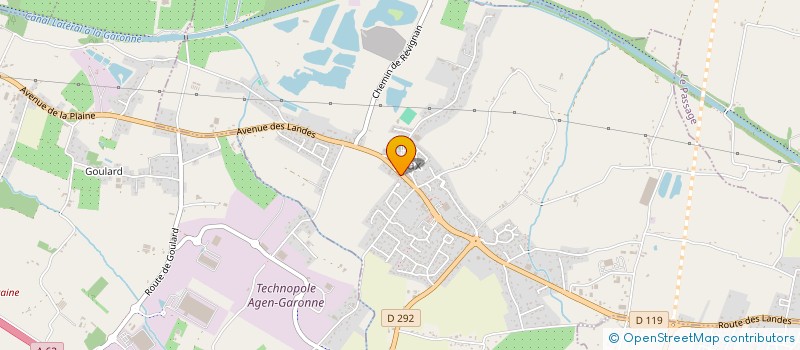 localisation de l'entreprise MADAME LAURENCE ZILBERMAN  CARCANS