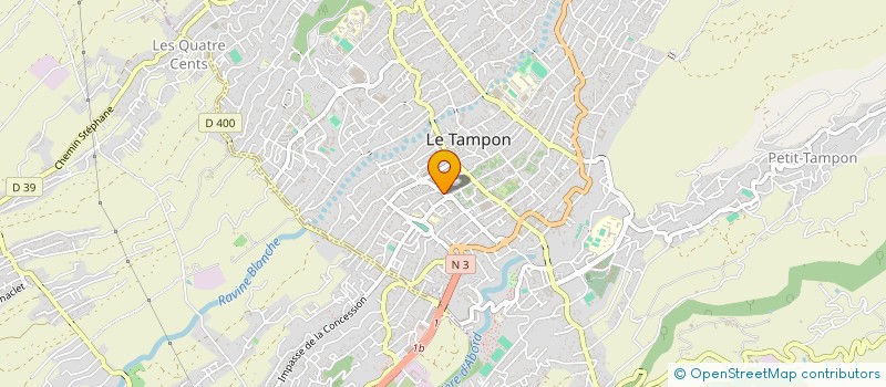 localisation de l'entreprise MADAME LAURENCE ZITA BASSONVILLE à LE TAMPON
