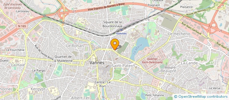 localisation de l'entreprise MADAME LAURENCE ZYCHOWICZ à VANNES