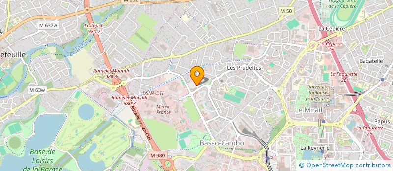 localisation de l'entreprise MADAME LAURENCY RATSIMBA à TOULOUSE