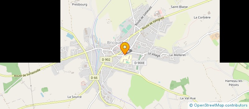 localisation de l'entreprise MADAME LAURENE BAC  BRICQUEBEC-EN-COTENTIN