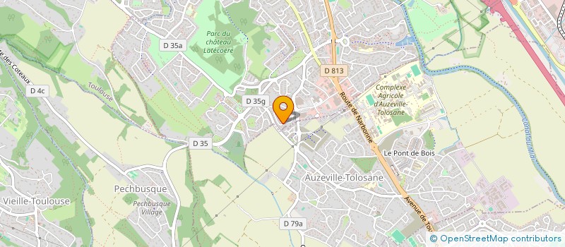 localisation de l'entreprise MADAME LAURENE BATANERO  ESCALQUENS