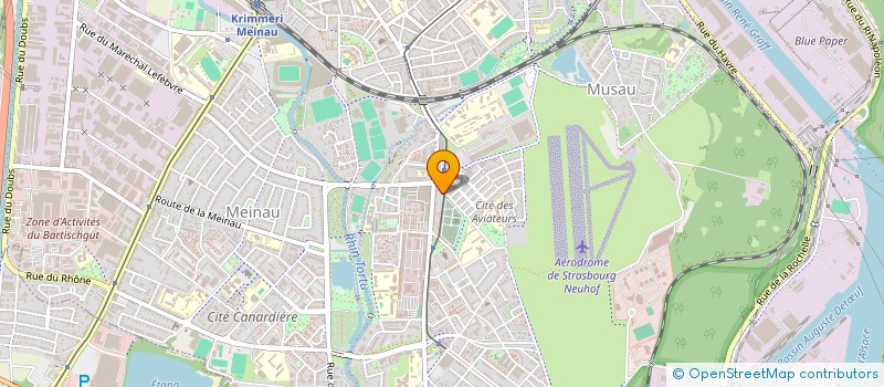 localisation de l'entreprise MADAME LAURENE BECCUCCI à STRASBOURG