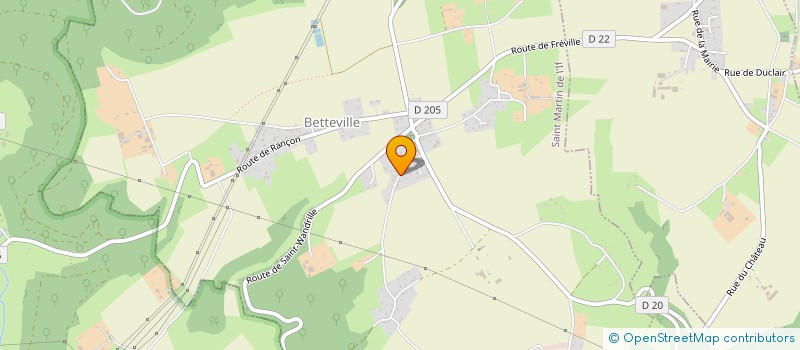 localisation de l'entreprise MADAME LAURENE BILLIERE  SAINT MARTIN DE L'IF