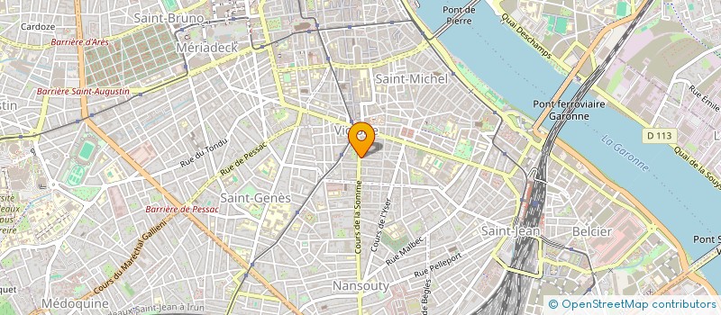 localisation de l'entreprise MADAME LAURENE BIZET à BORDEAUX