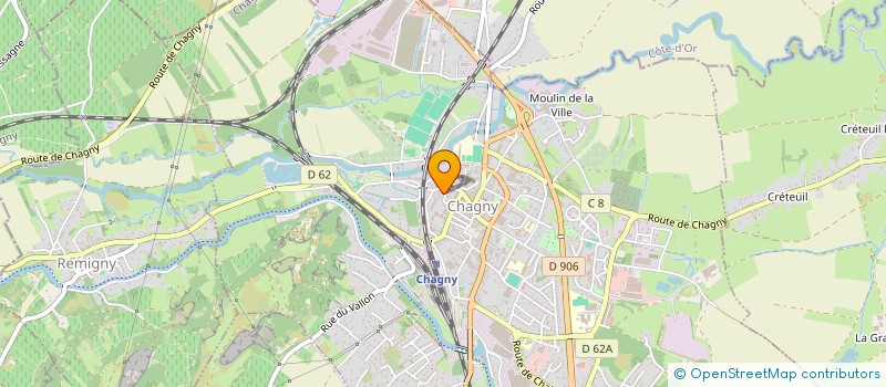 localisation de l'entreprise MADAME LAURENE BOMMELAER  CHAGNY