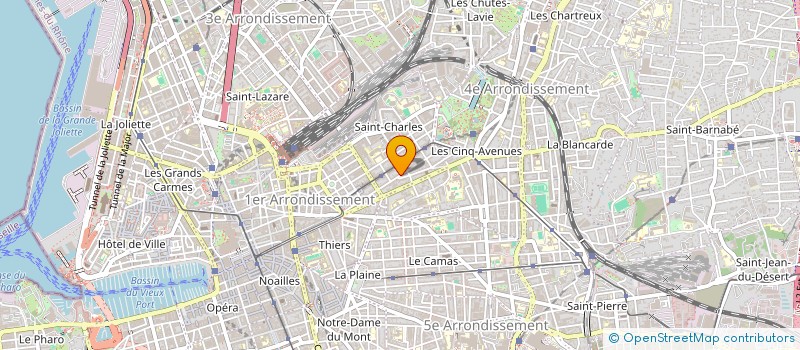localisation de l'entreprise MADAME LAURENE BOURDAIS à MARSEILLE