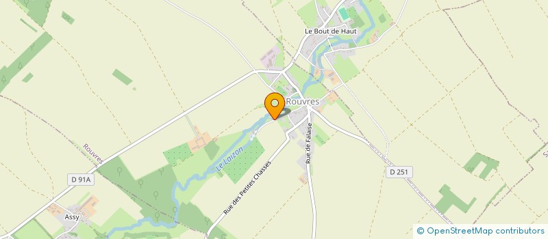 localisation de l'entreprise MADAME LAURENE BUSNEL  VALAMBRAY