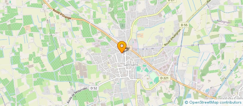 localisation de l'entreprise MADAME LAURENE CHASSON à SARRIANS