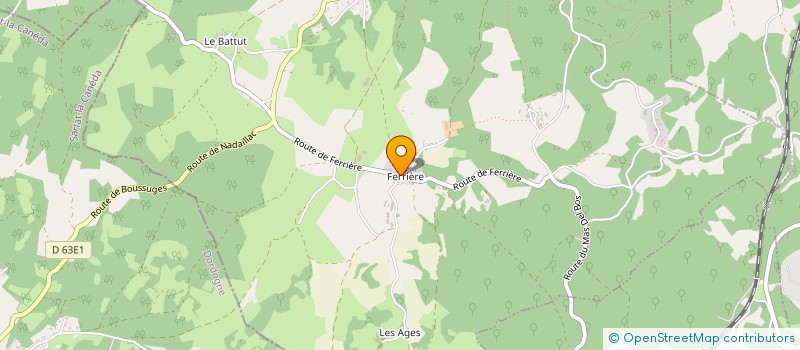 localisation de l'entreprise MADAME LAURENE CHASTAGNIER  ESTIVALS