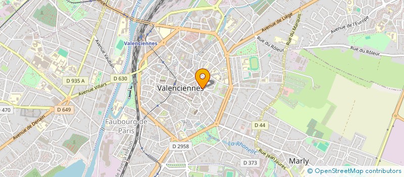 localisation de l'entreprise MADAME LAURENE CHATELEE à VALENCIENNES