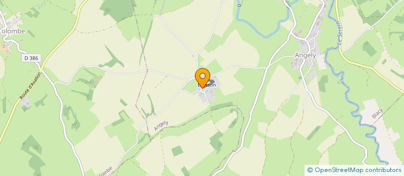 localisation de l'entreprise MADAME LAURENE CHRIST  ANGELY