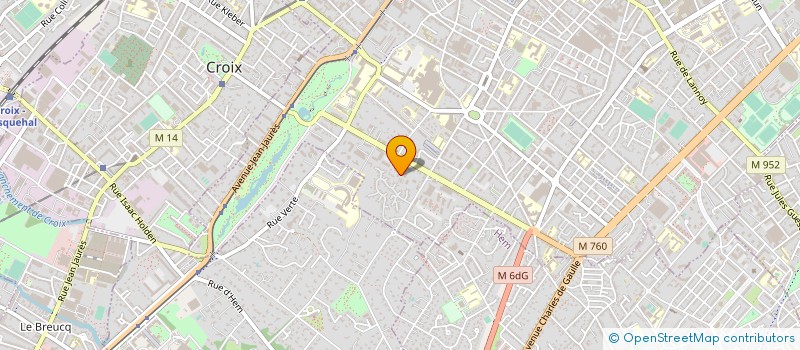 localisation de l'entreprise MADAME LAURENE DANDOIS à ROUBAIX