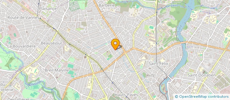 localisation de l'entreprise MADAME LAURENE DENIS à NANTES