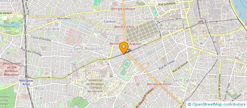 localisation de l'entreprise MADAME LAURENE DESCHET  BORDEAUX